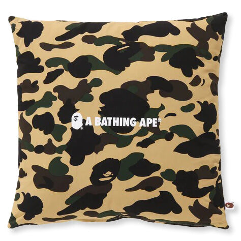 1st Camo Square Cushion - Yellow, , large image number null