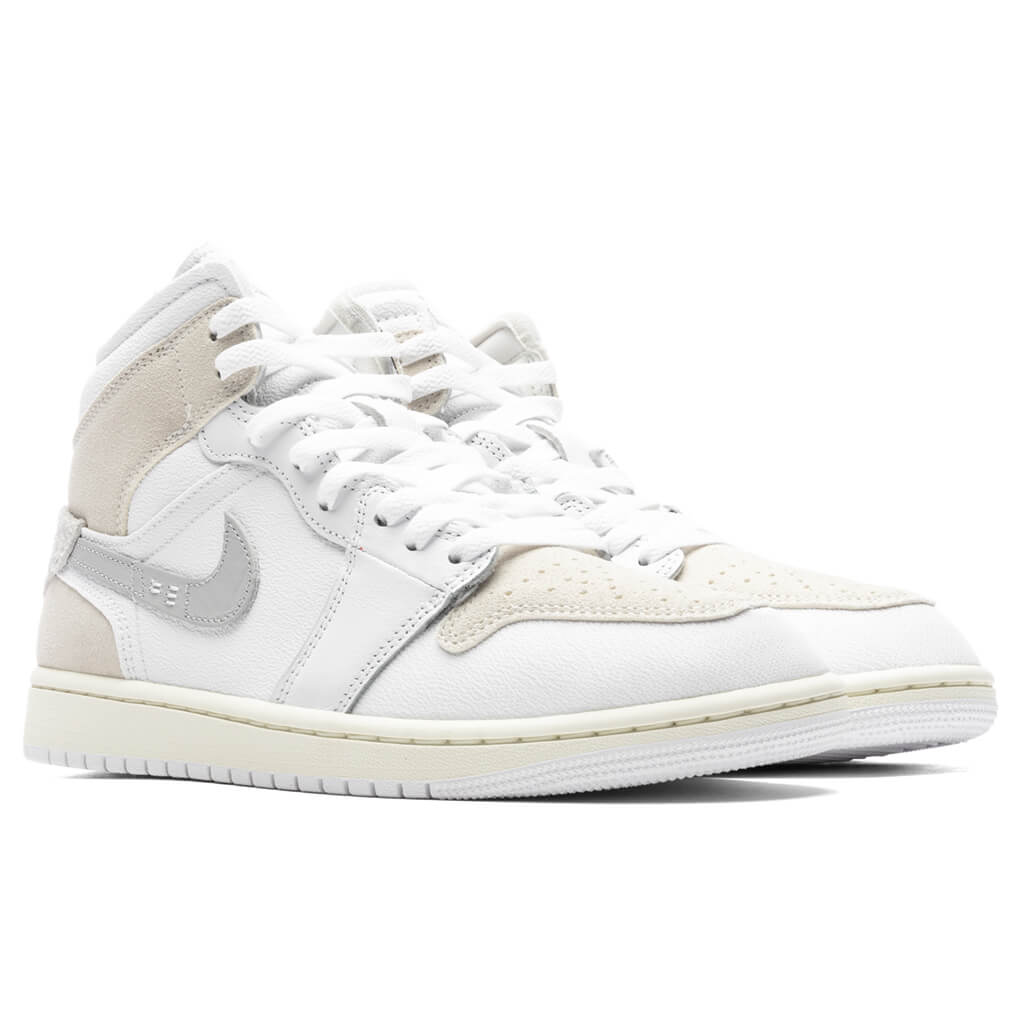 Air Jordan 1 Mid SE Craft - White/Light Orewood Brown/Tech Grey