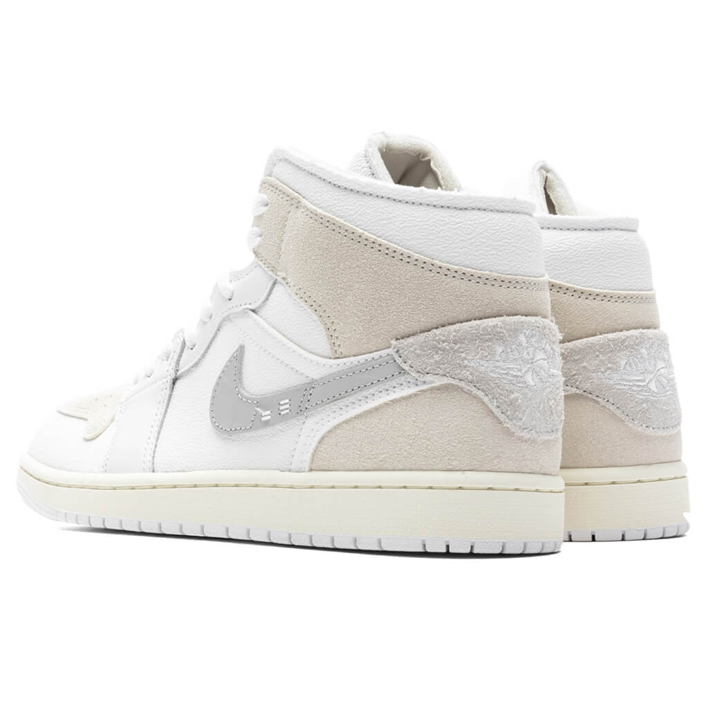 Air Jordan 1 Mid SE Craft - White/Light Orewood Brown/Tech Grey, , large image number null