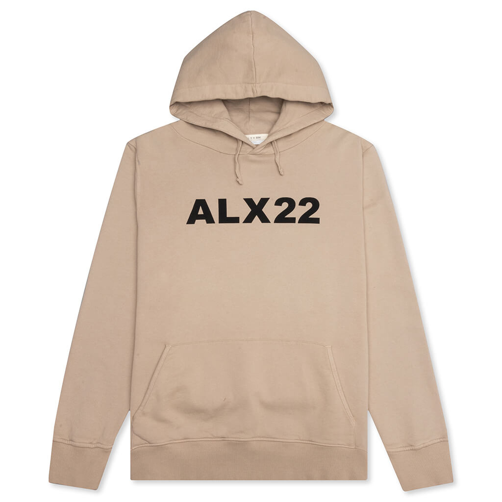 ALX22 Hoodie Sweatshirt - Natural Dark