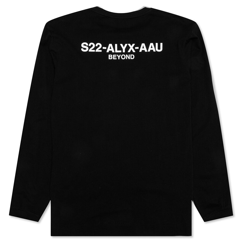 Graphic L/S T-Shirt - Black