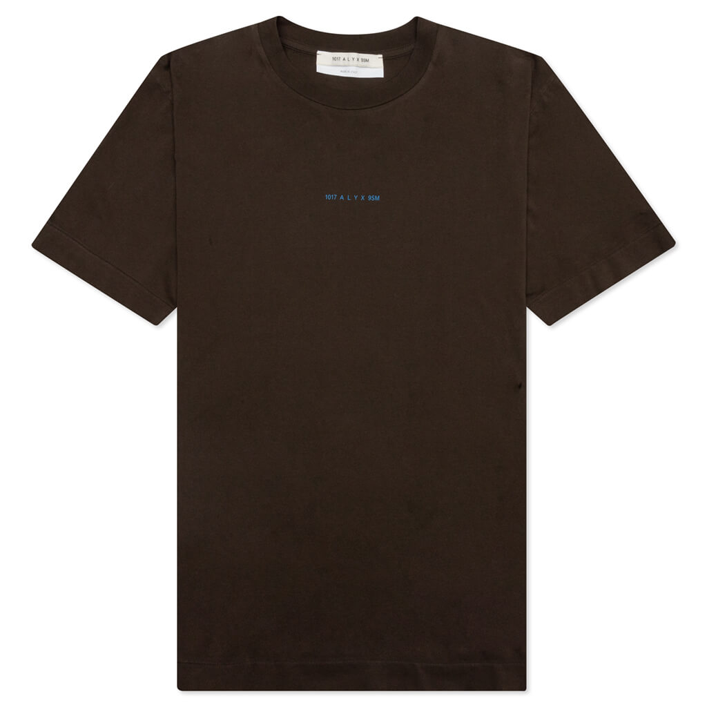 Back Print Graphic S/S T-Shirt - Dark Brown