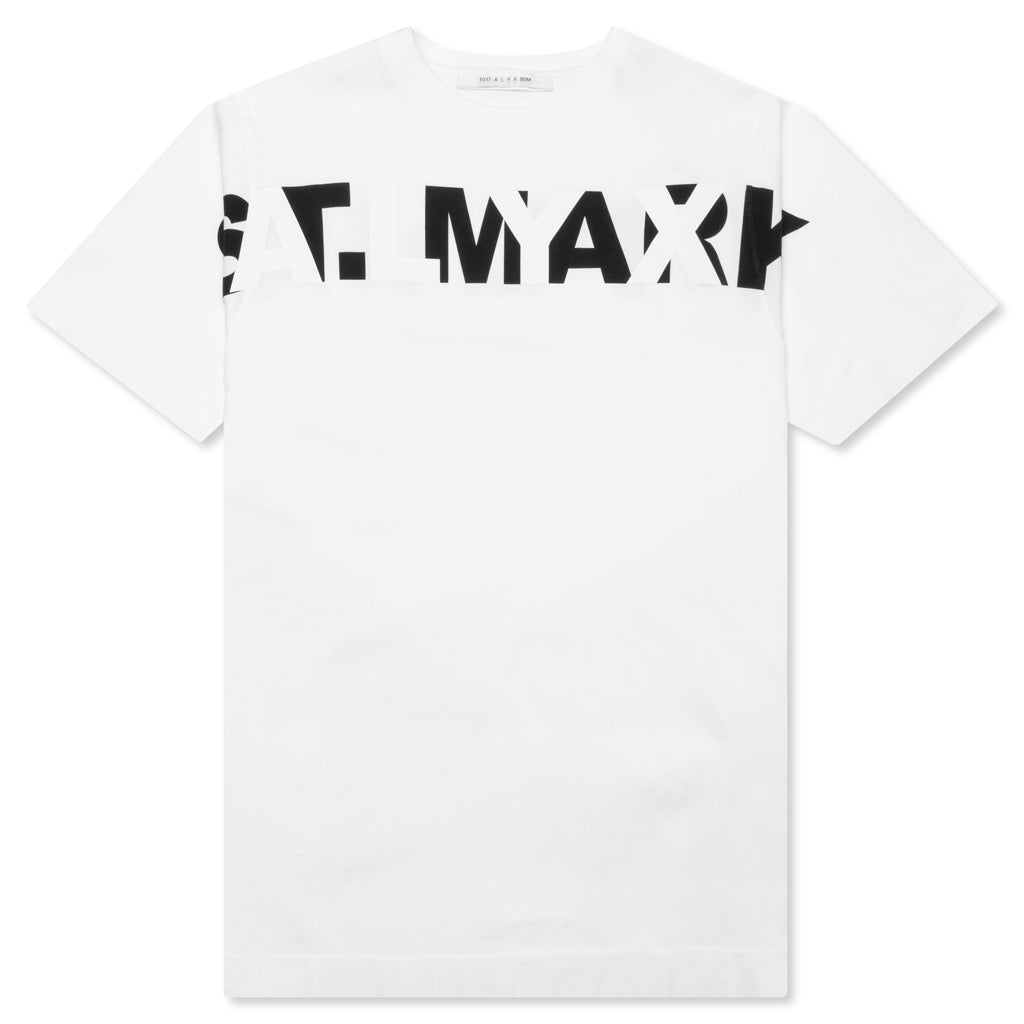 Inverted Logo S/S Tee - White