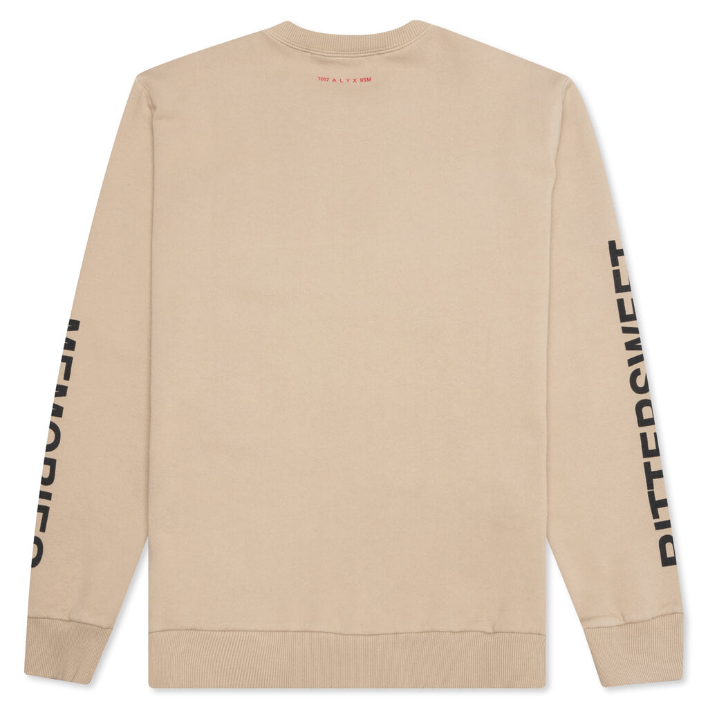 Joshua Crewneck Sweatshirt - Natural Dark