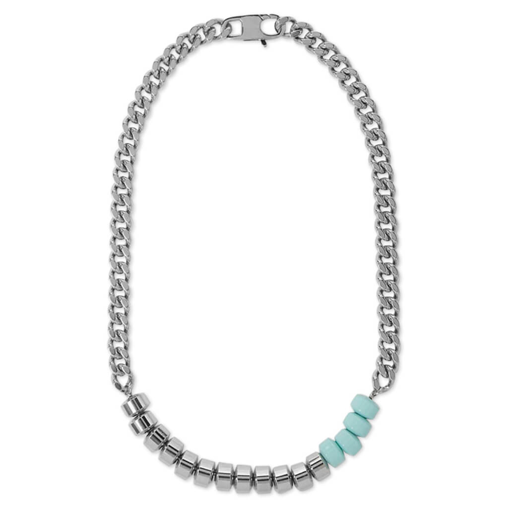 Merge Candy Charm Necklace - Silver/Sea, , large image number null