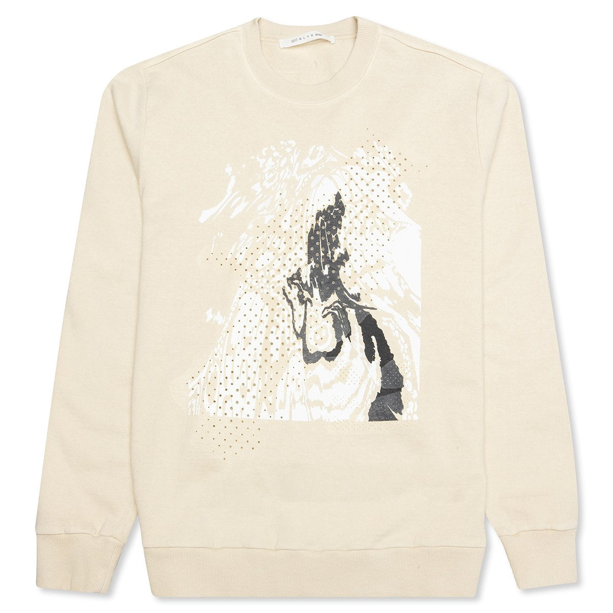 Crewneck w/ Print - Sand