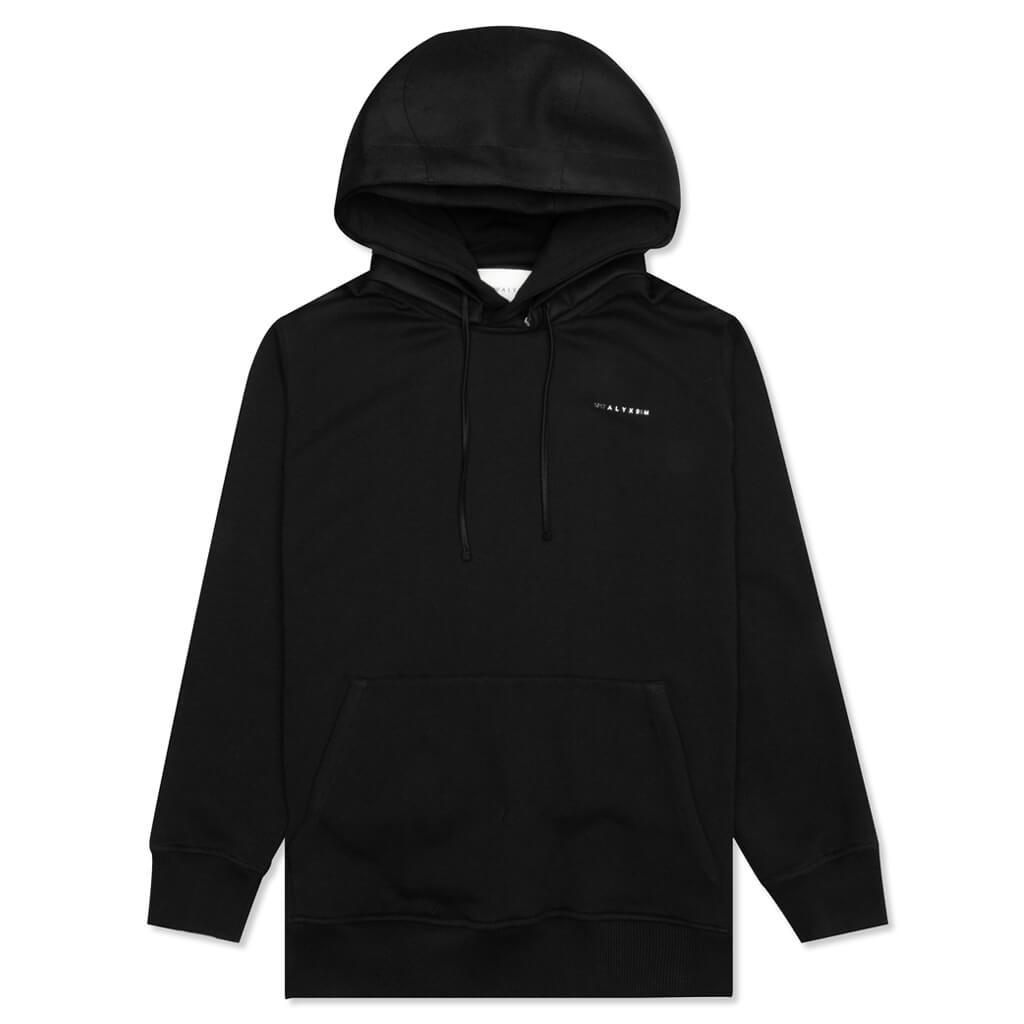 Mackintosh Metal Logo Hoodie - Black