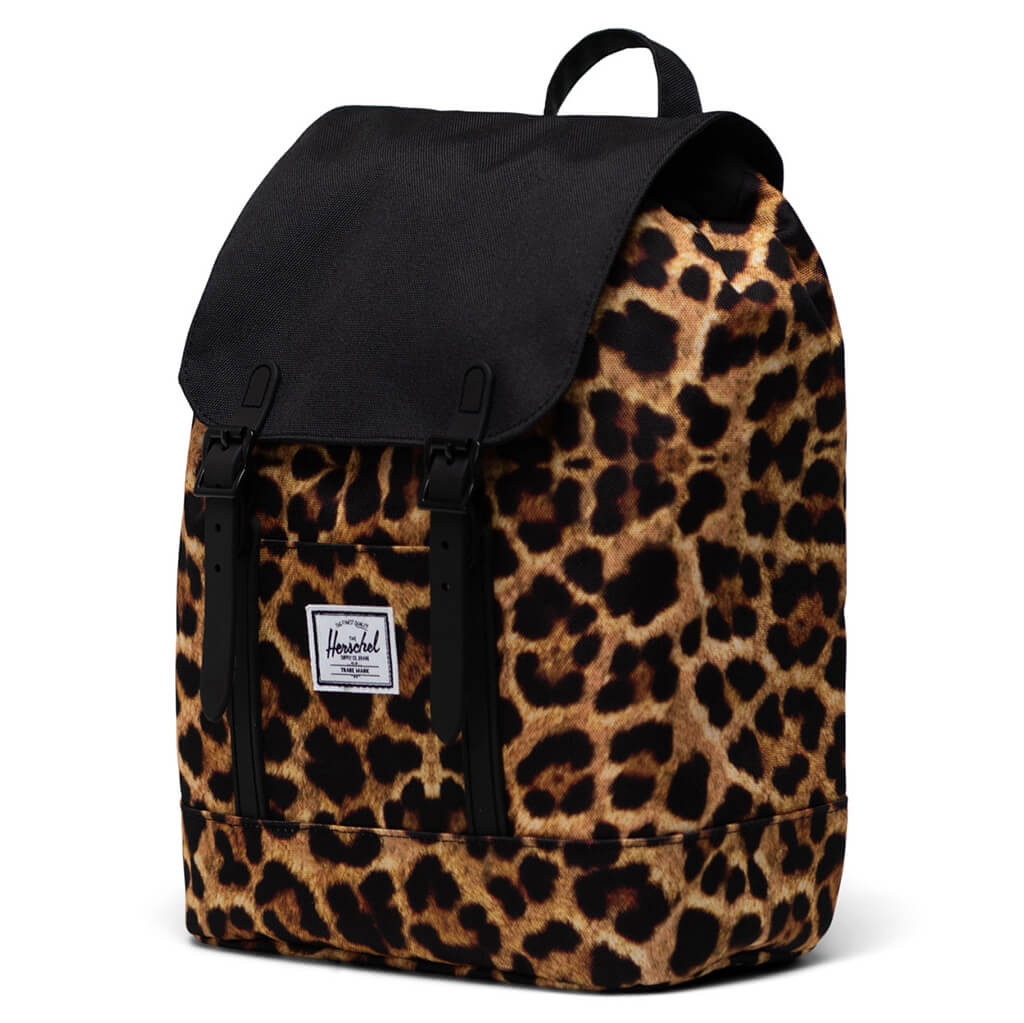 Retreat Mini Backpack - Leopard Black