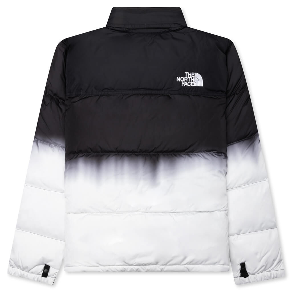 1996 Nuptse Dip Dye Jacket - Black