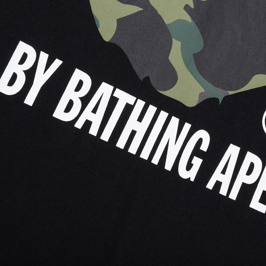 1st Camo by Bathing Ape Tee - Black/Green, , large image number null