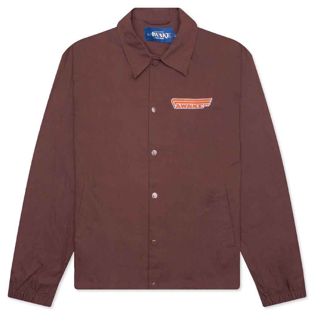 4 Wheeler Coaches Jacket - Brown