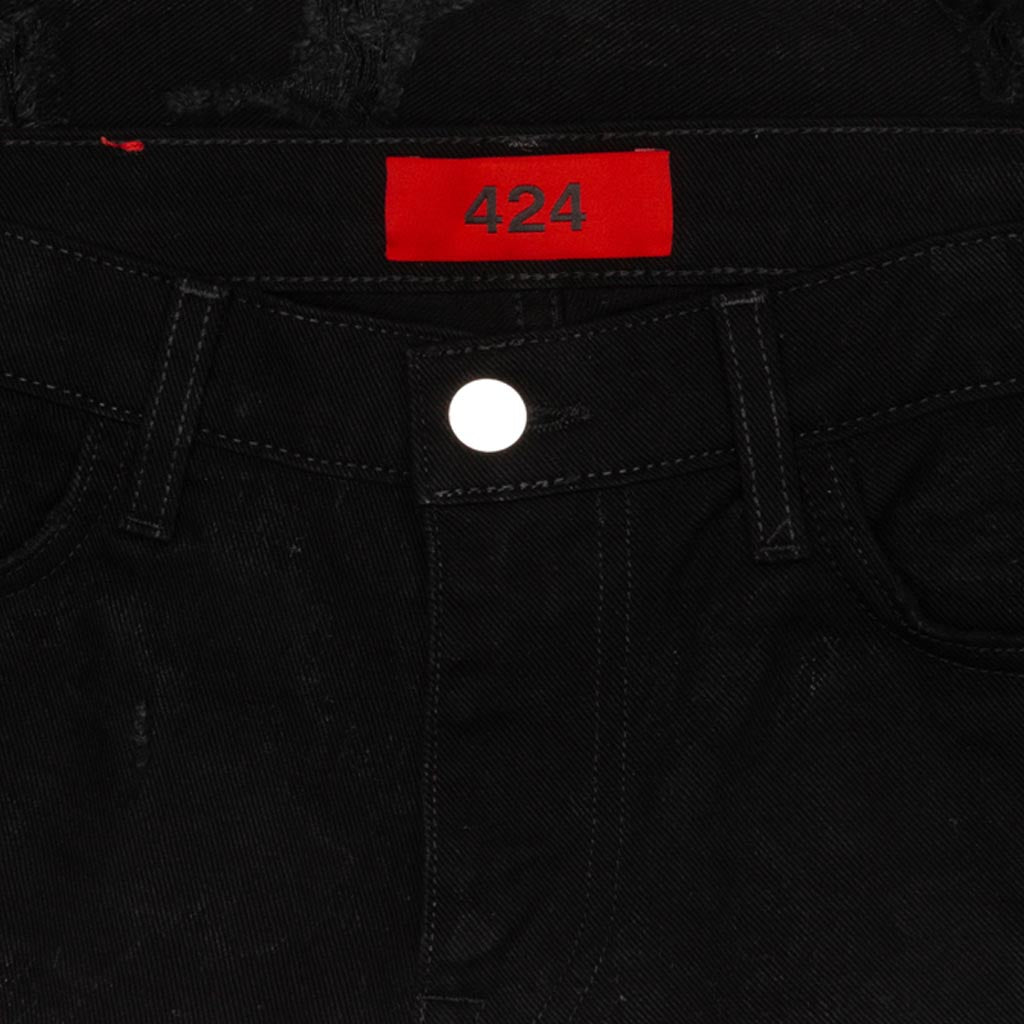 4 Pocket Denim Pant - Black, , large image number null