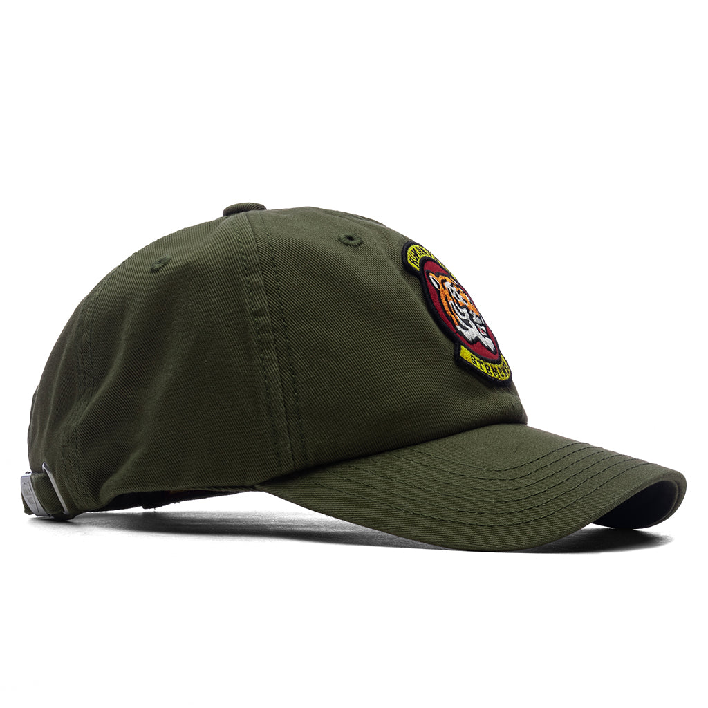 6 Panel Cap #4 - Olive Drab, , large image number null
