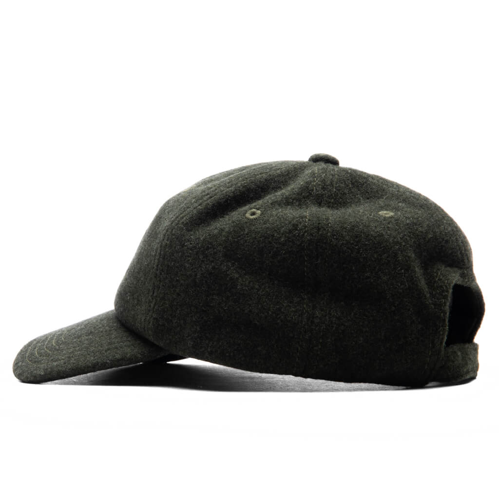 6 Panel Wool Cap - Green, , large image number null