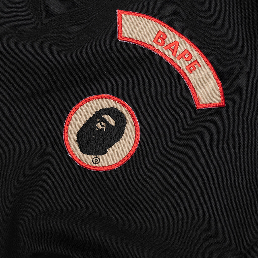 Bape Relaxed Fit Boyscout Shirt - Black, , large image number null