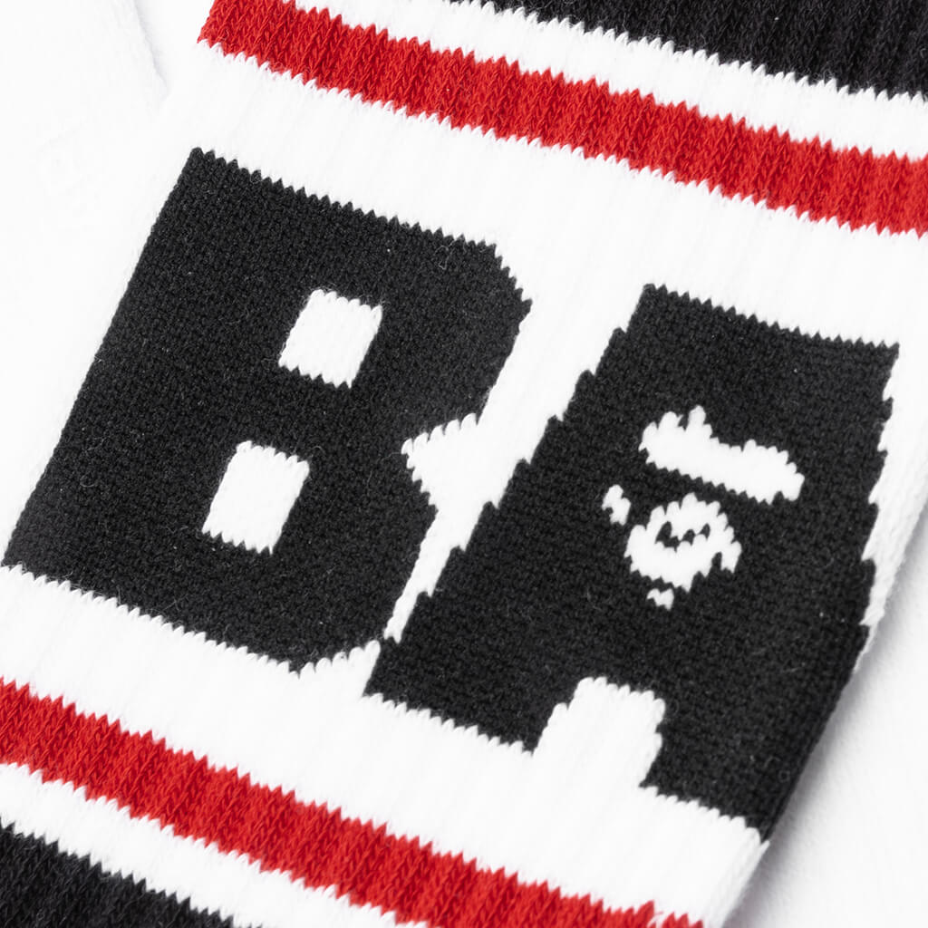 Line Socks - Black