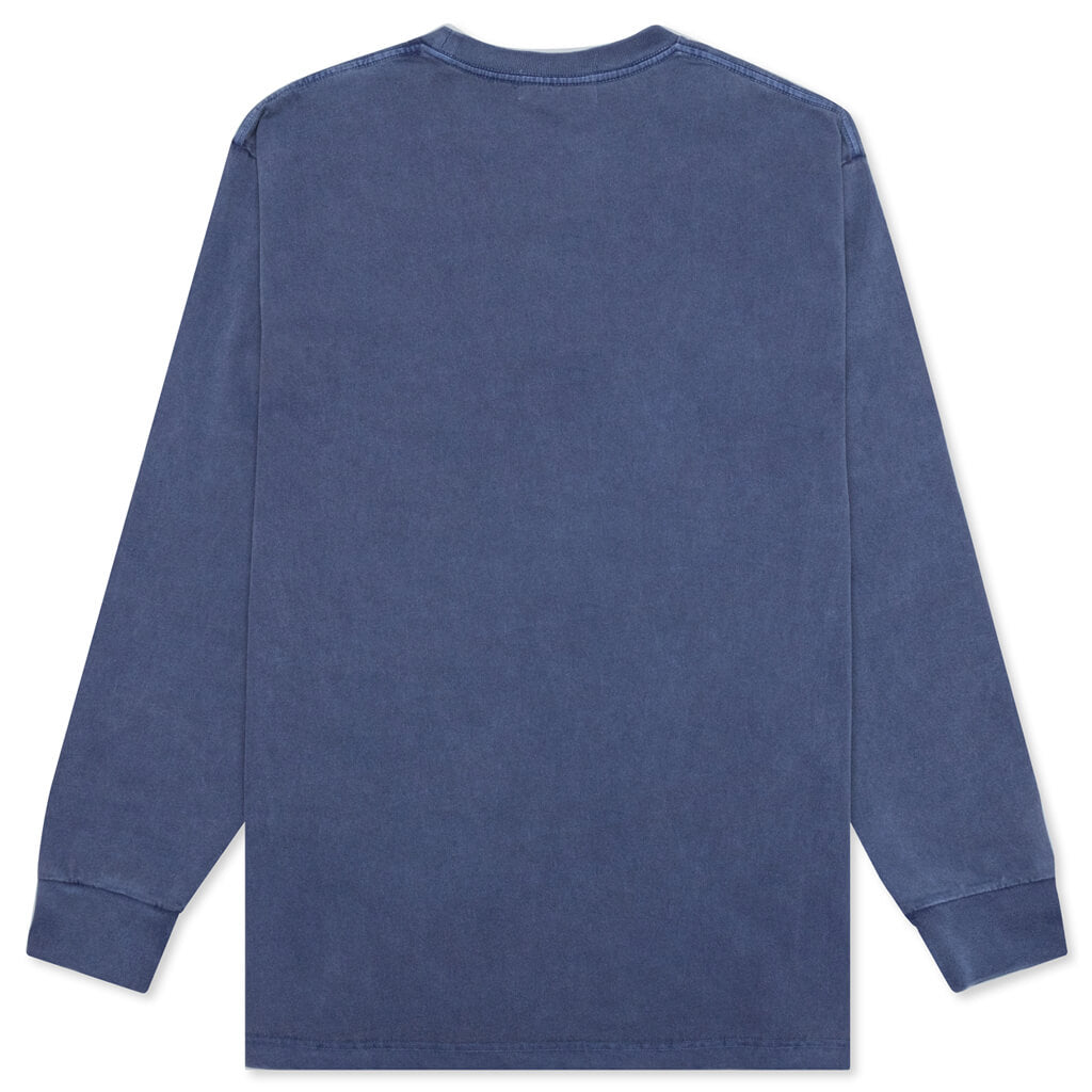 Overdye College L/S Tee - Navy, , large image number null