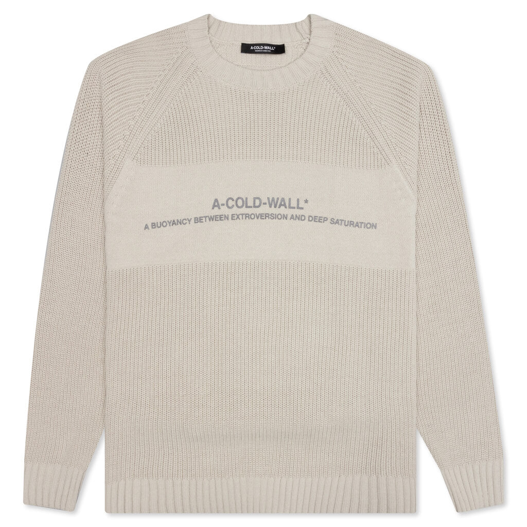 A-Cold Wall Dialogue Knit - Bone, , large image number null