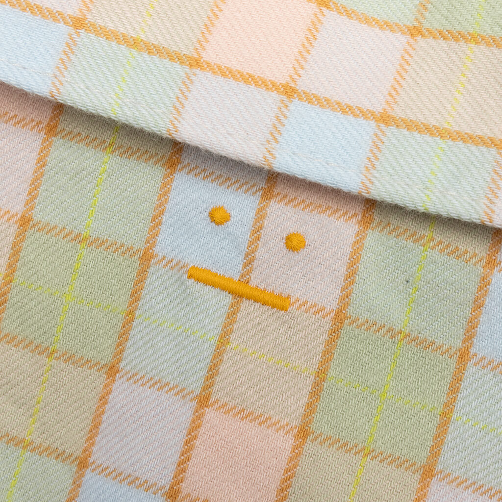 Flannel Shirt - Orange/Beige, , large image number null