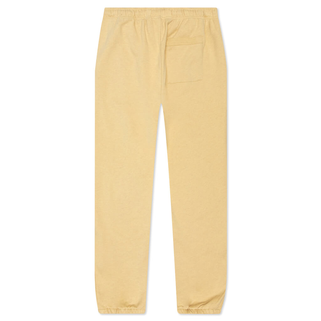 Fleece Sweatpants - Pale Yellow/Melange, , large image number null