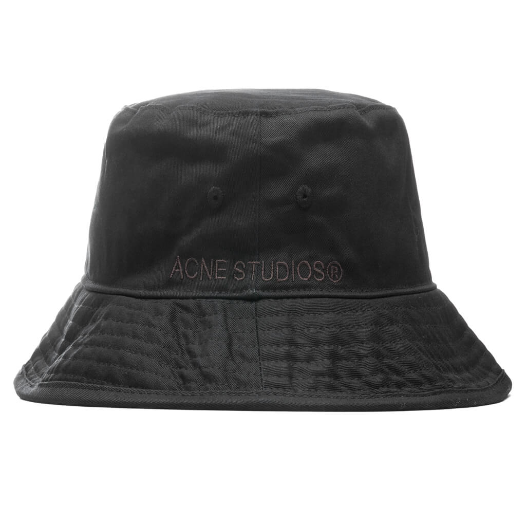 Twill Bucket Hat - Black