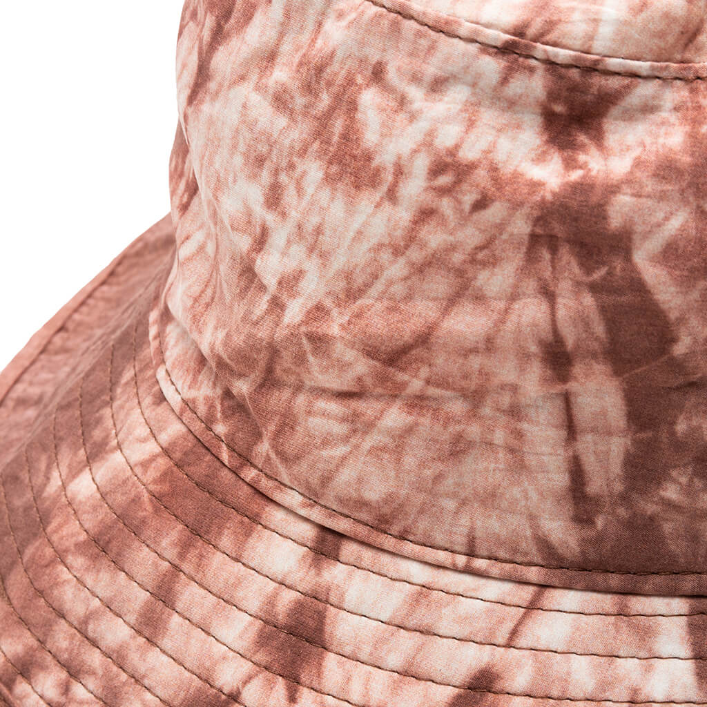 Tie-Dye Bucket Hat - Old Pink