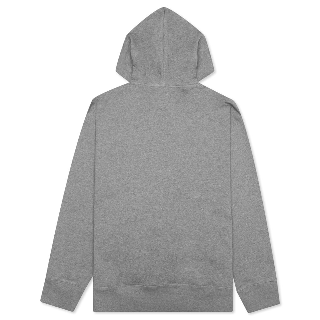 Fonbar Face Hooded Sweatshirt - Light Grey Melange, , large image number null