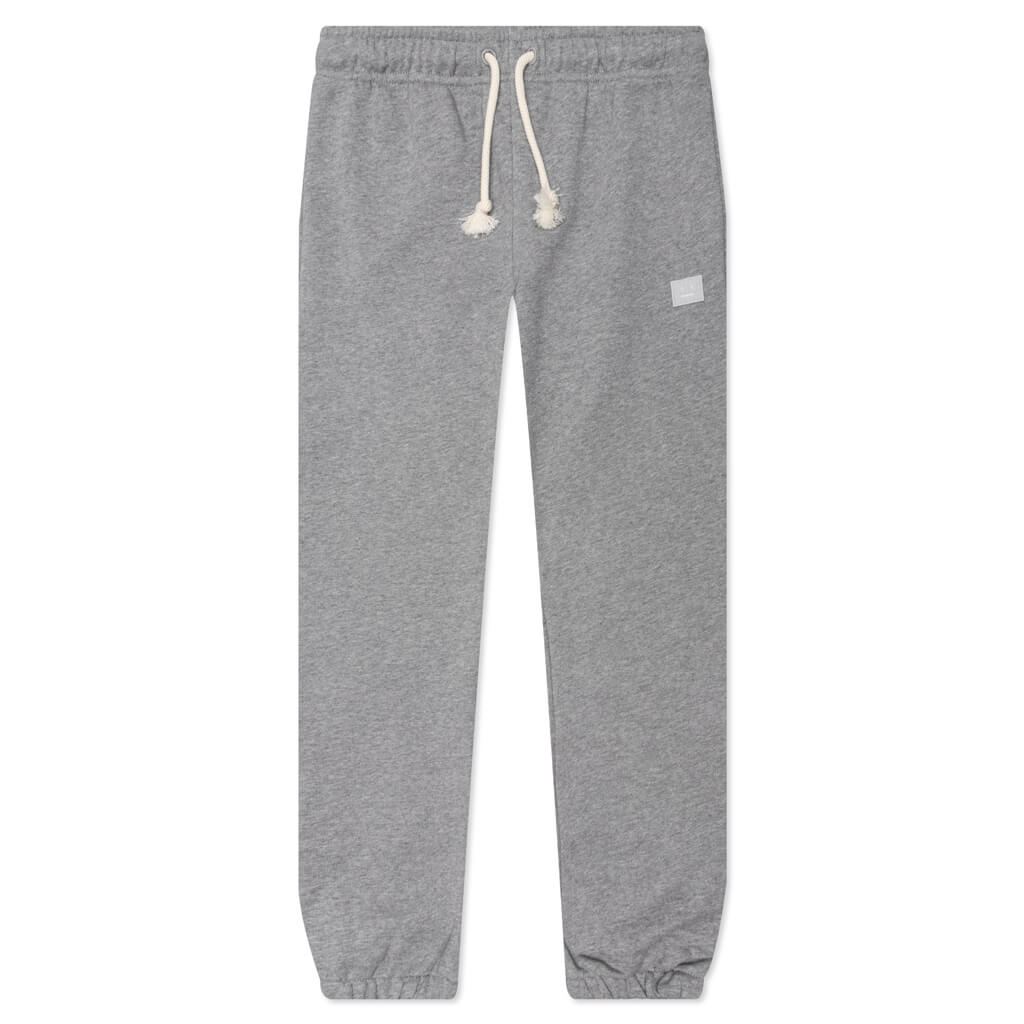 Kid's Cotton Sweatpants - Light Grey Melange