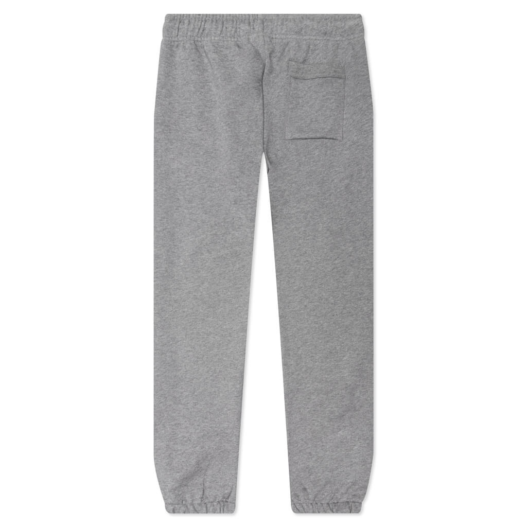 Kid's Cotton Sweatpants - Light Grey Melange