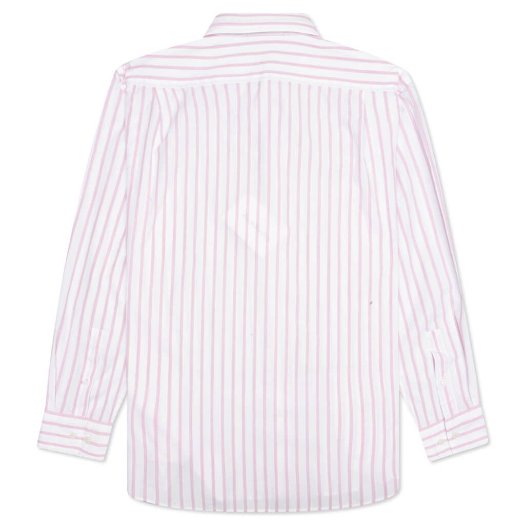 L/S Shirt - White/Pink