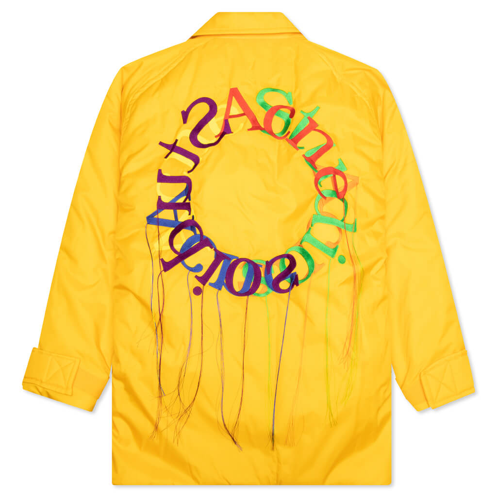 Padded Nylon Jacket - Yellow
