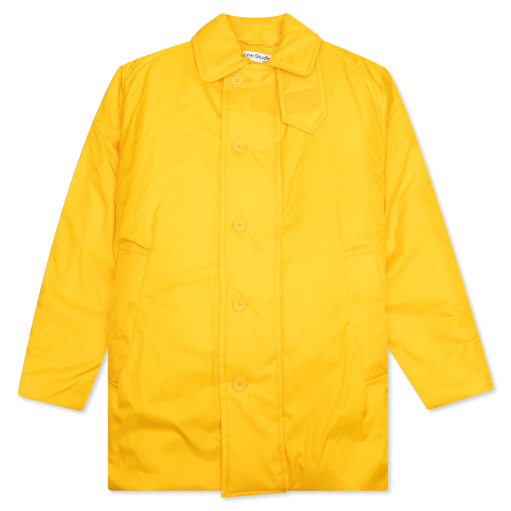 Padded Nylon Jacket - Yellow