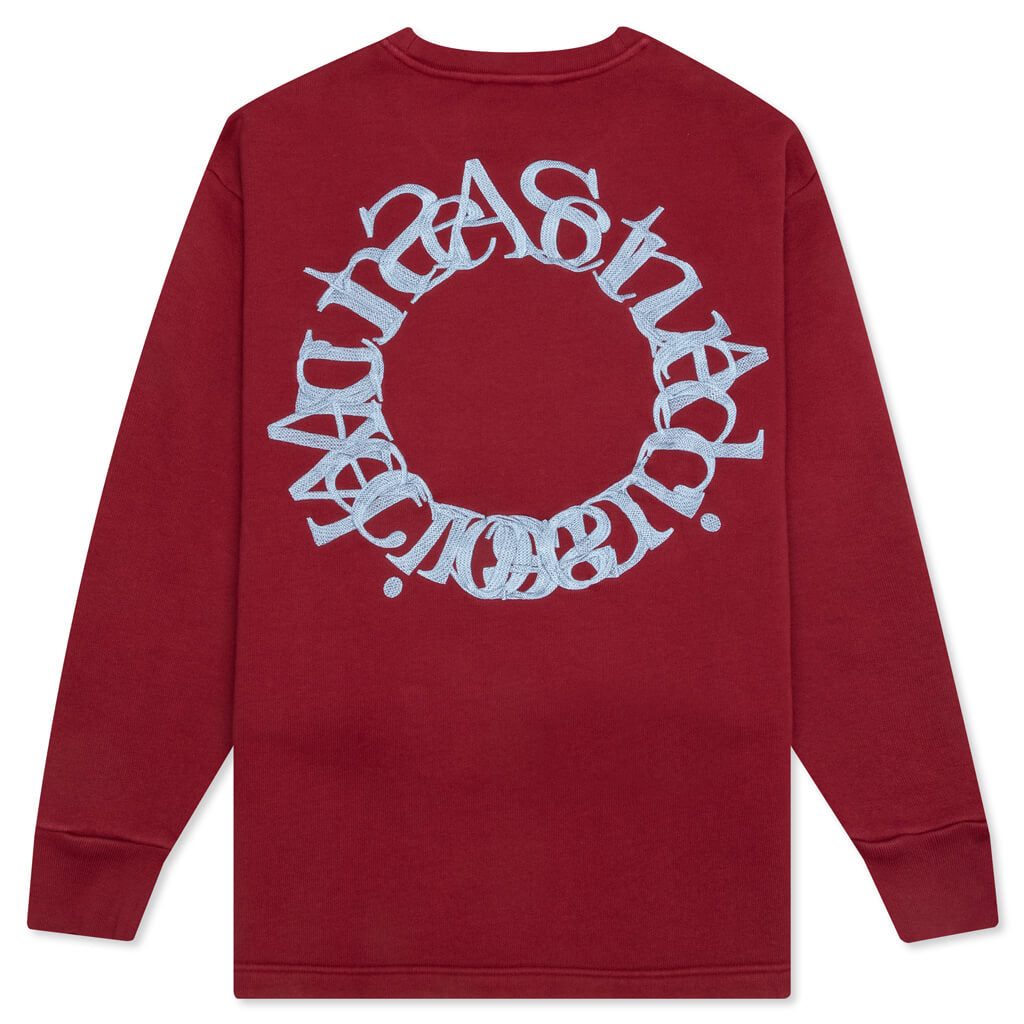 Logo Sweatshirt - Burgundy