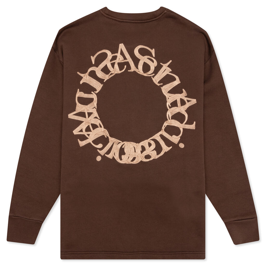 Logo Sweatshirt - Chocolate Brown