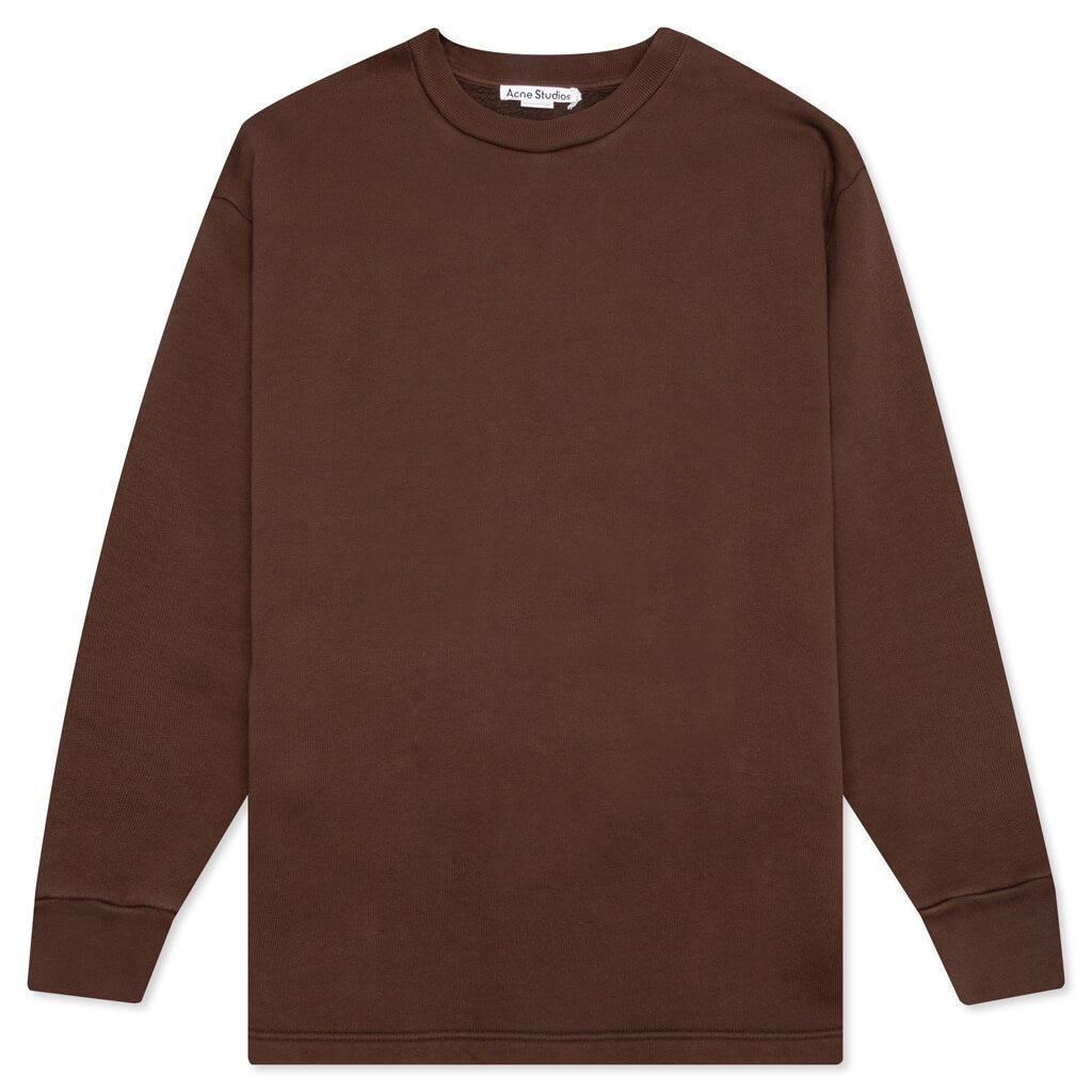 Logo Sweatshirt - Chocolate Brown, , large image number null