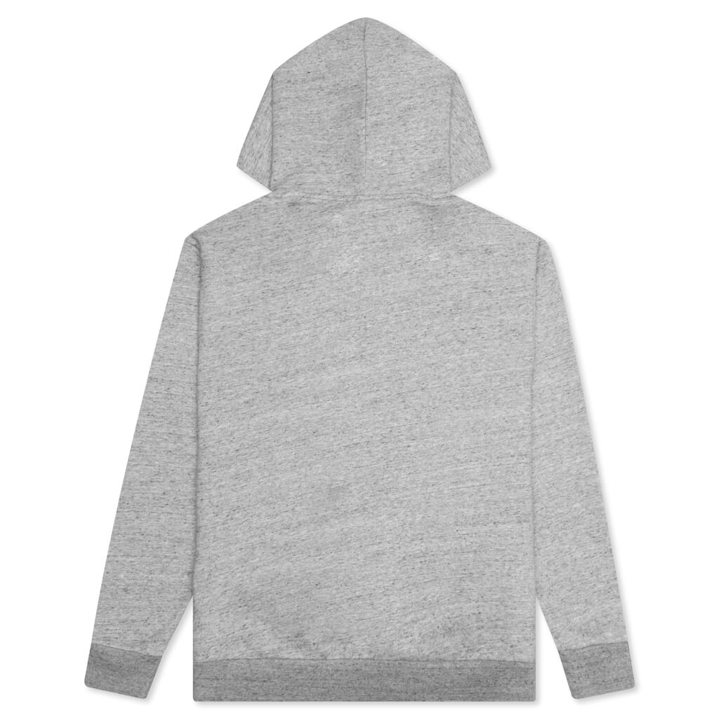 Hooded Sweatshirt - Marble Grey Melange