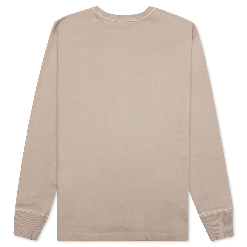 Stamp Logo Sweater - Oyster Grey