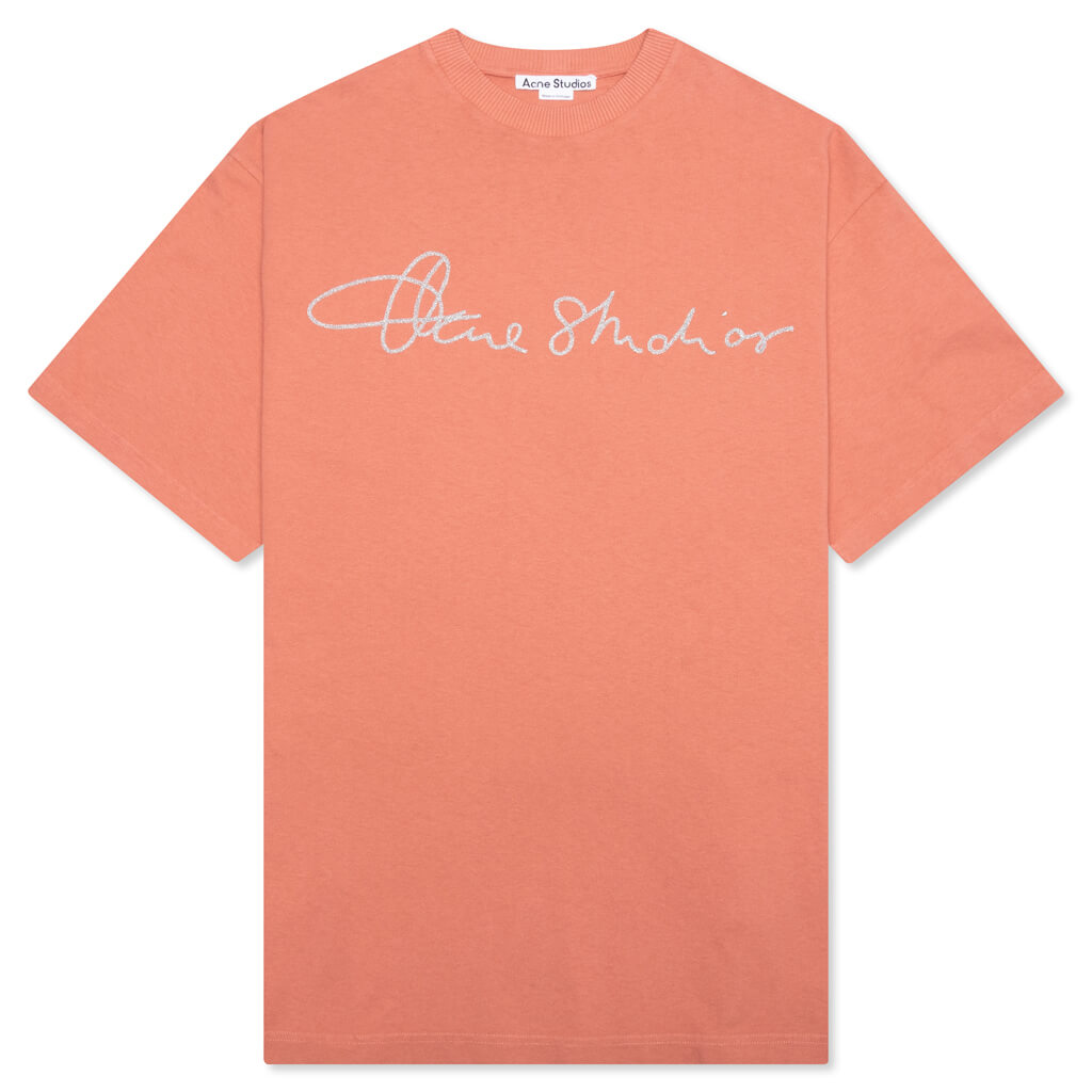 Cotton Logo T-Shirt - Old Pink