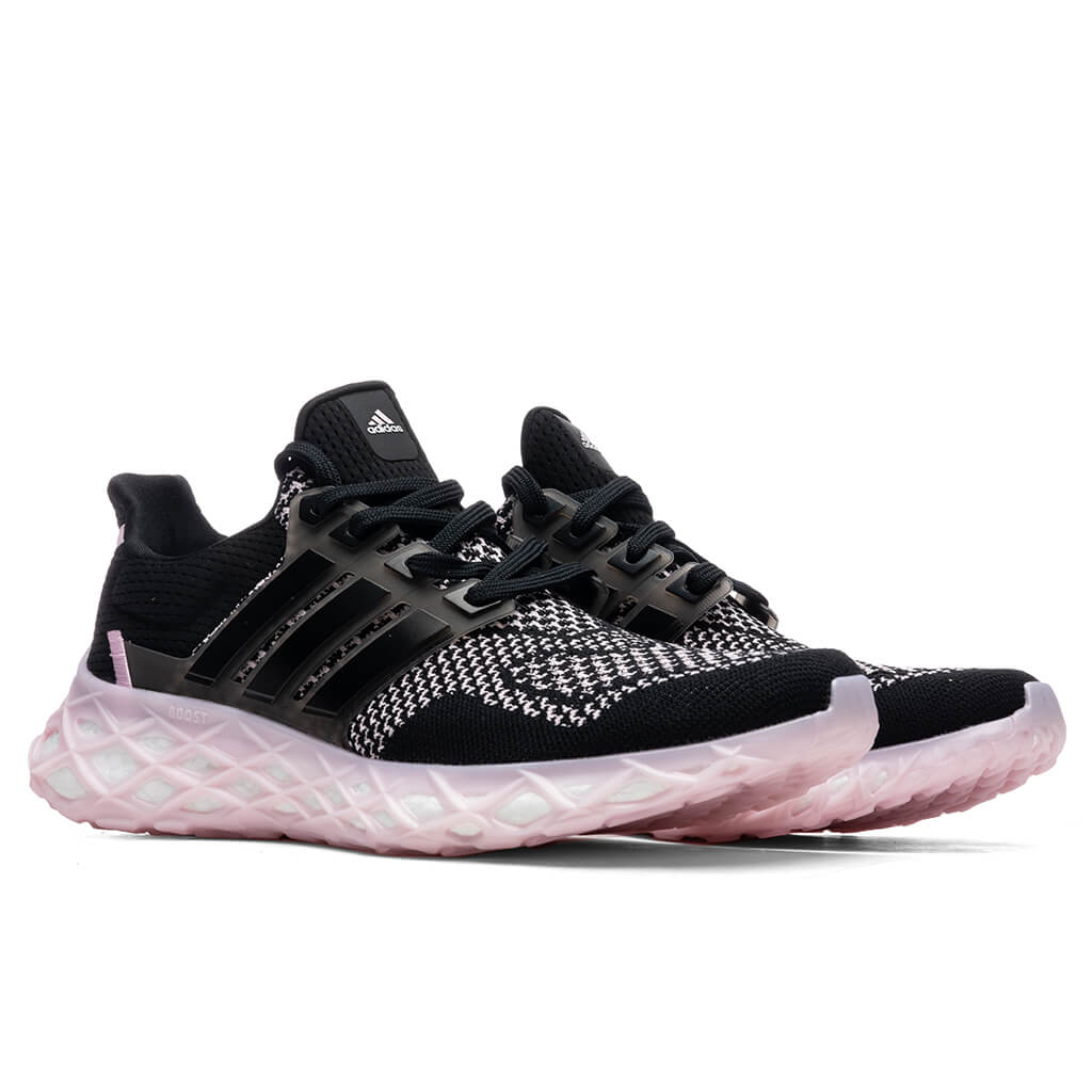 Women's Ultraboost Web DNA - Core Black/Clear Pink, , large image number null