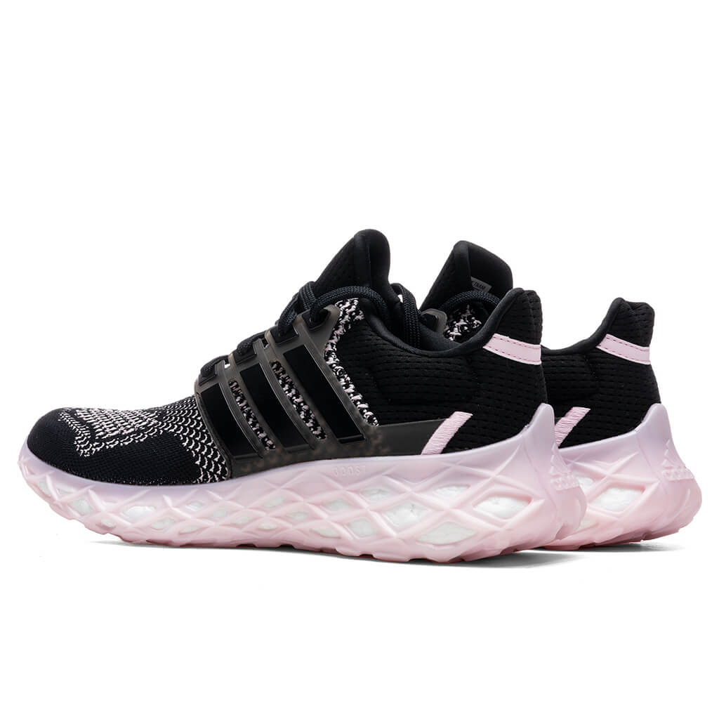 Women's Ultraboost Web DNA - Core Black/Clear Pink, , large image number null