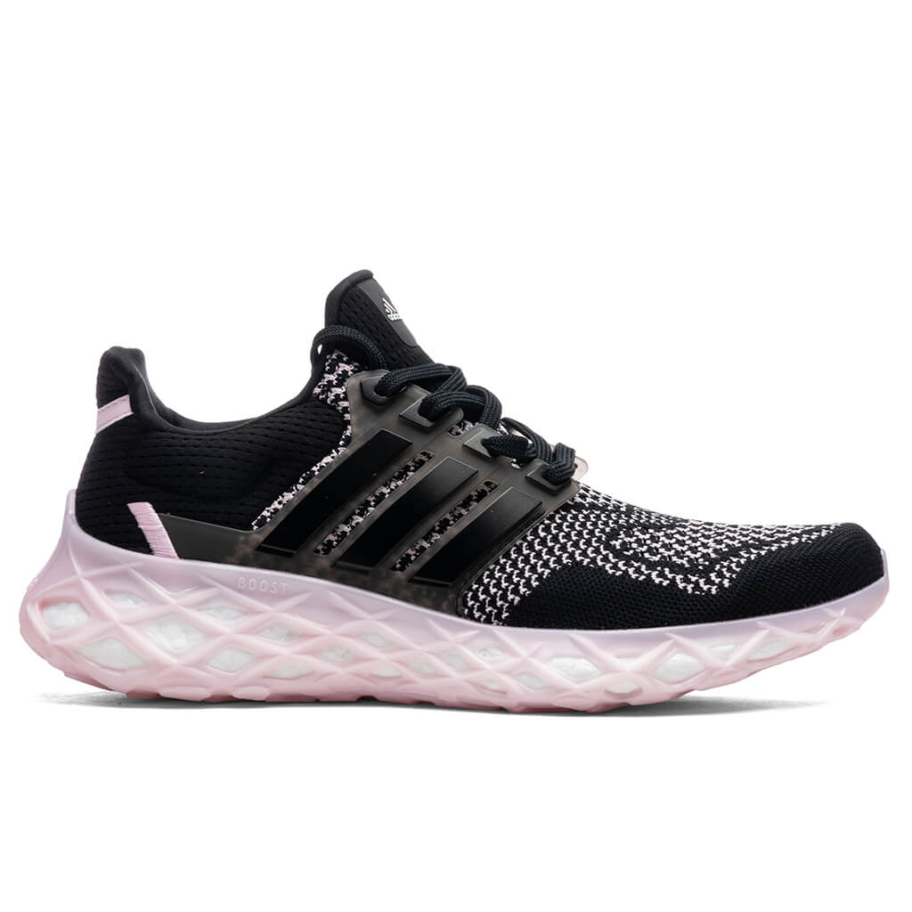 Women's Ultraboost Web DNA - Core Black/Clear Pink, , large image number null