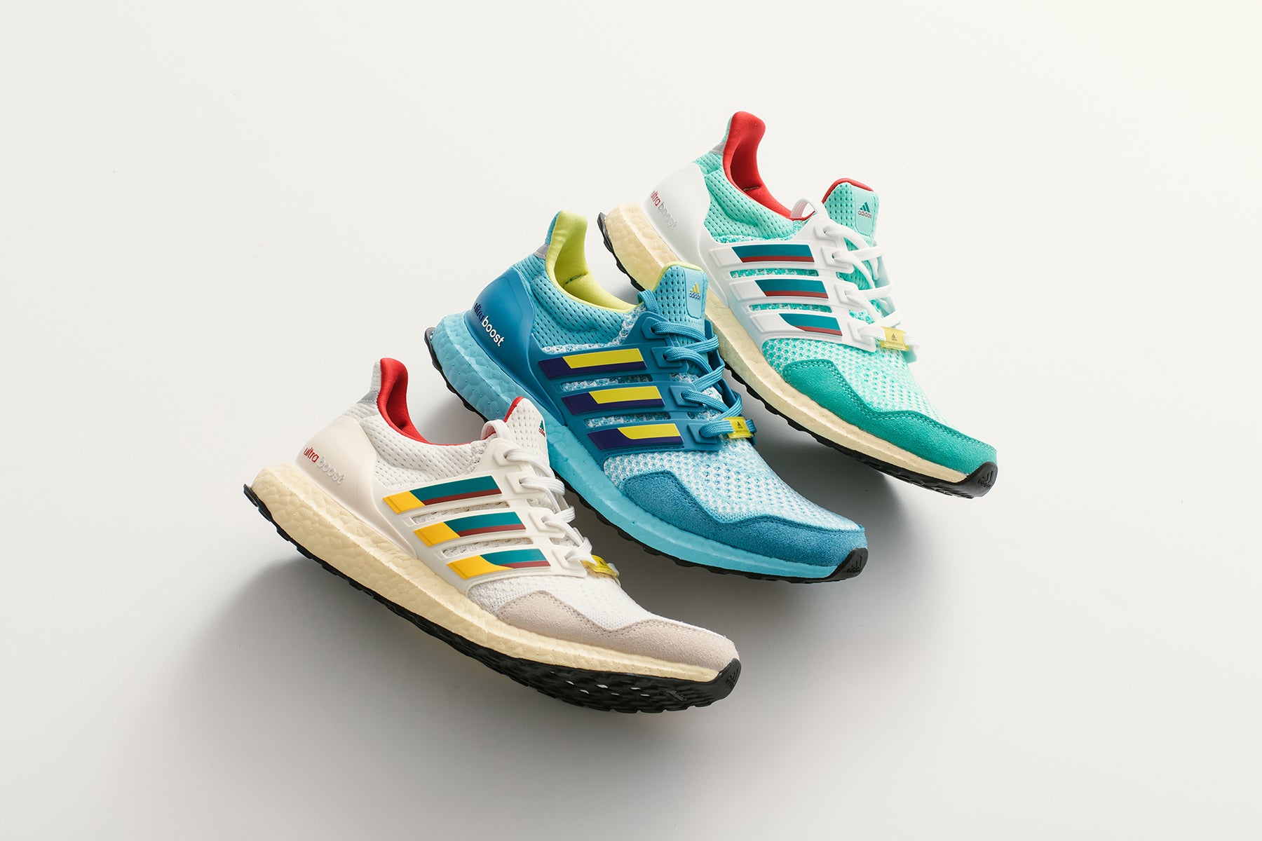 Ultraboost 1.0 DNA - Light Aqua/Shock Yellow, , large image number null