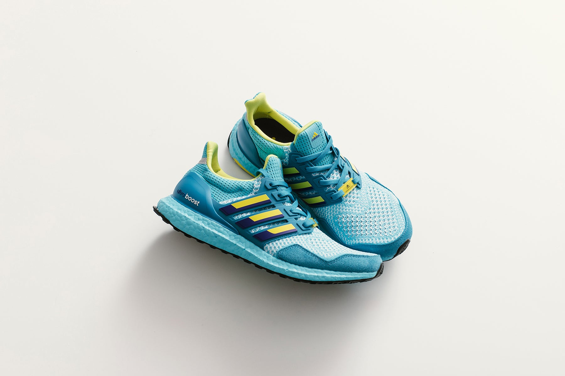 Ultraboost 1.0 DNA - Light Aqua/Shock Yellow, , large image number null