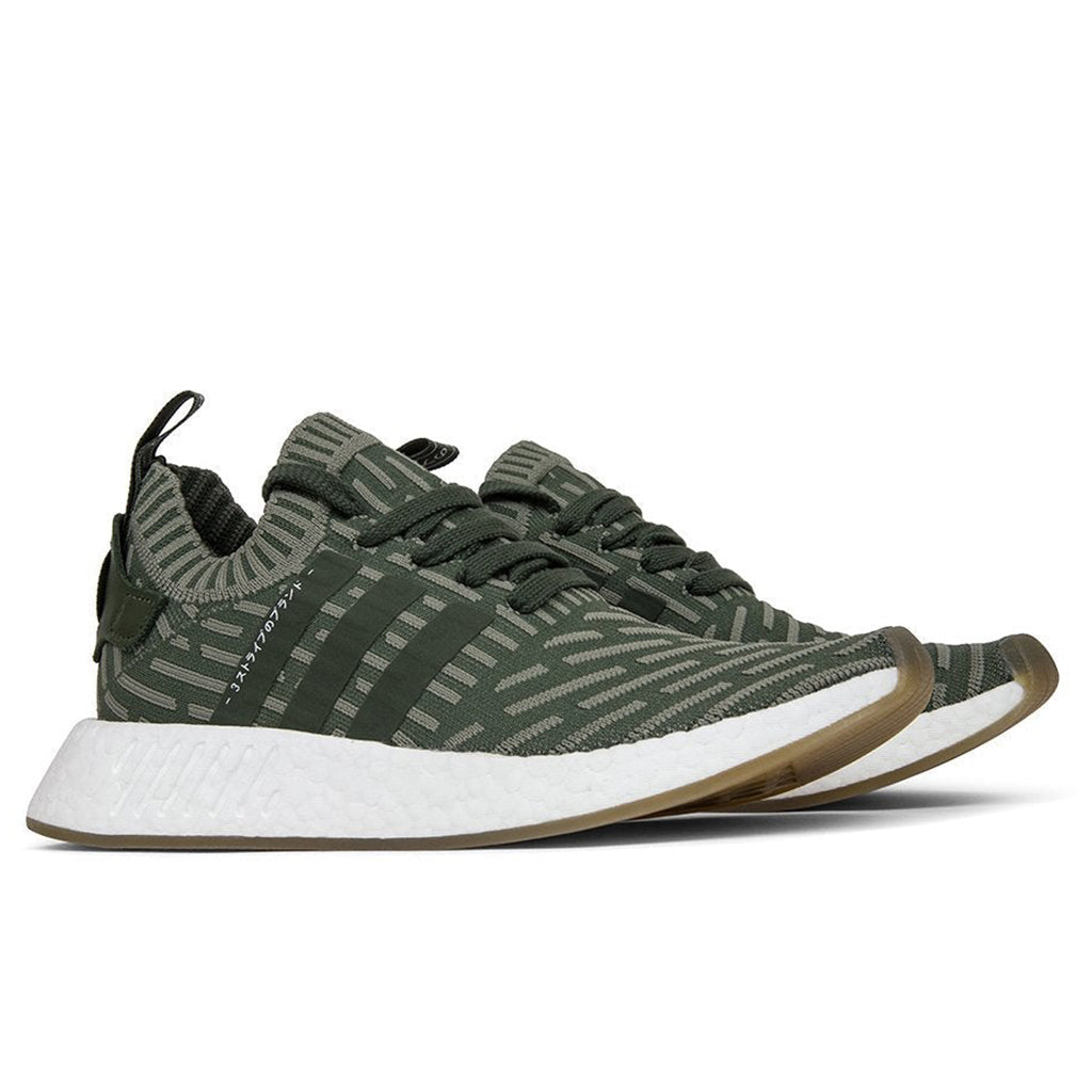 Women's NMD_R2 Primeknit - Olive/Pink