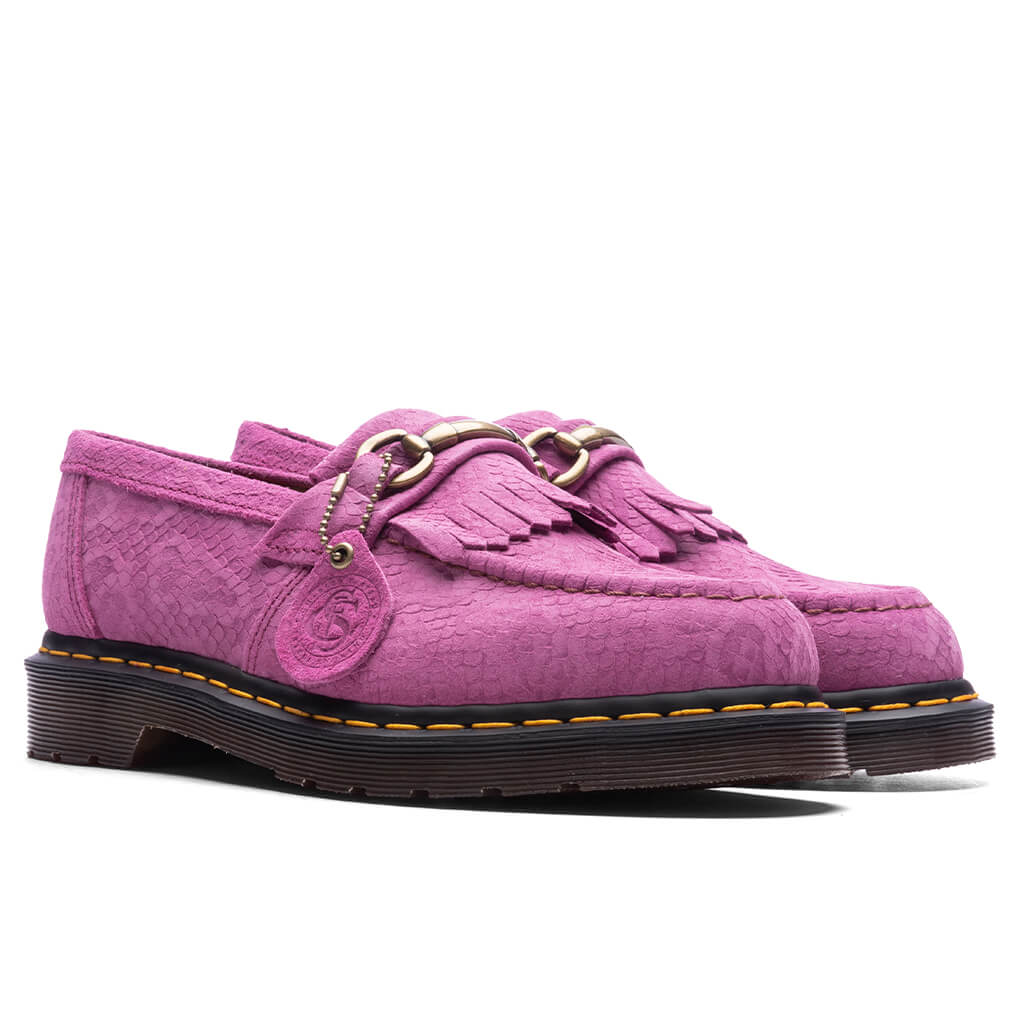 Adrian Snaffle Smooth Leather Kiltie Loafers - Thrift Pink, , large image number null