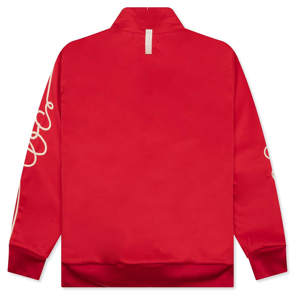 Track Jacket - Red Plaid, , large image number null