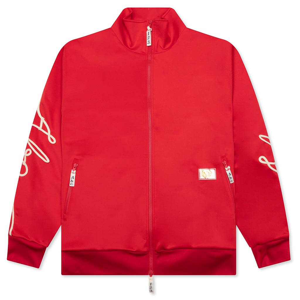 Track Jacket - Red Plaid, , large image number null