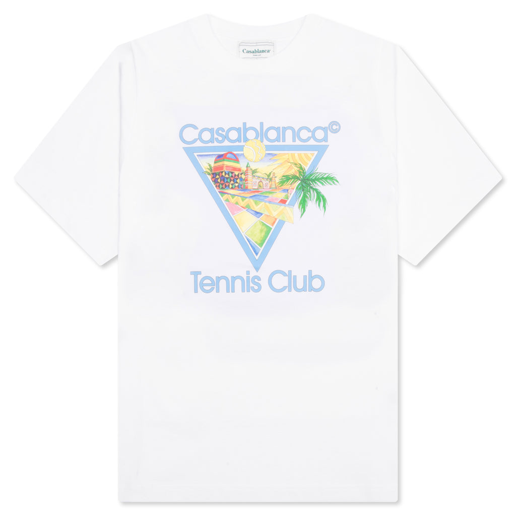 Afro Cubism Tennis Club T-Shirt - White