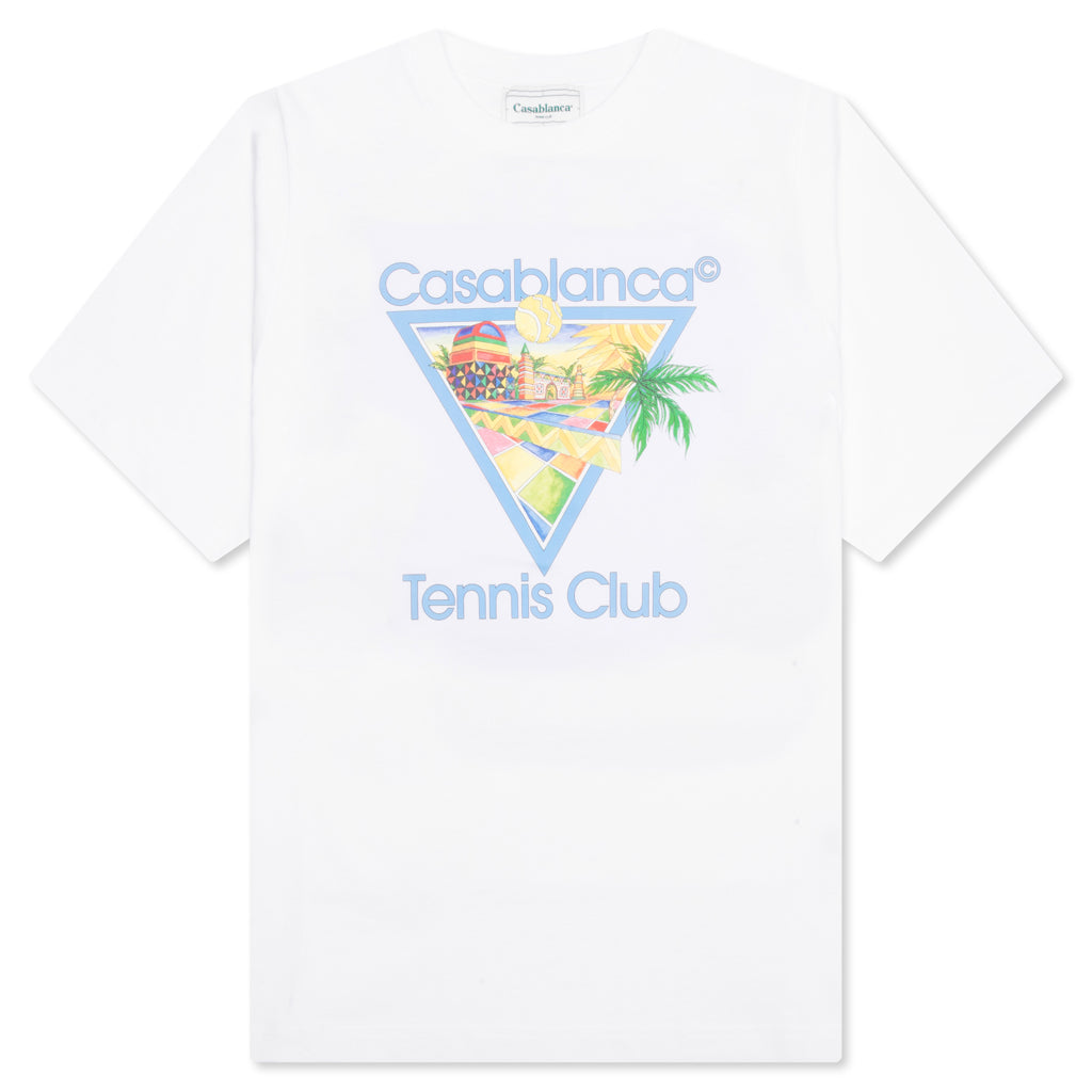 Afro Cubism Tennis Club T-Shirt - White, , large image number null