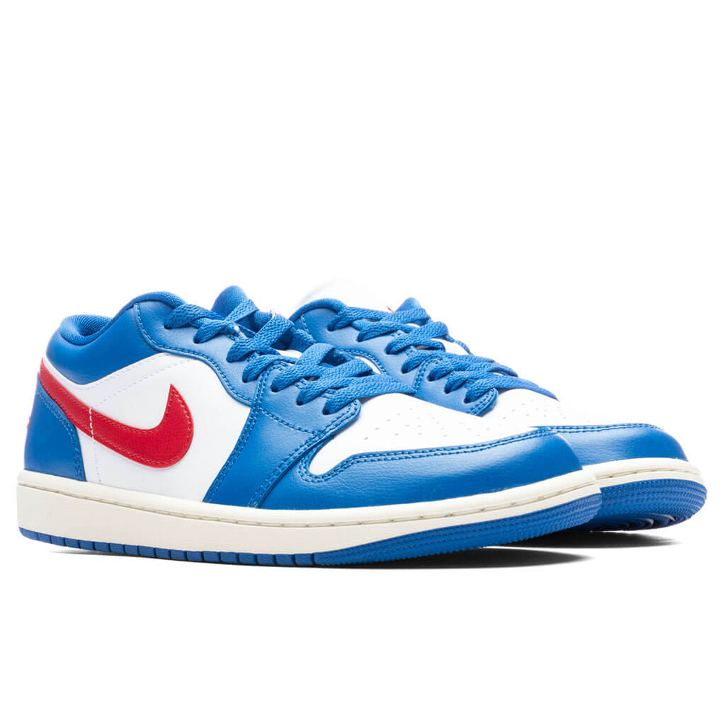 Air Jordan 1 Low Women's - Sport Blue/Gym Red/White, , large image number null